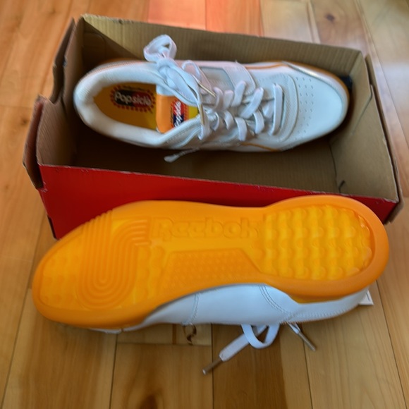 Rare Limited Edition Reebok Popsicle White Orange Mens Size 8.5 GY2433 Trainers - Picture 7 of 9